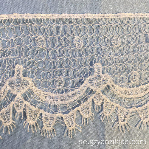 White Ribbon Bulk Lace Trim by Yard